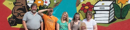 The Pretty Valley Honey family