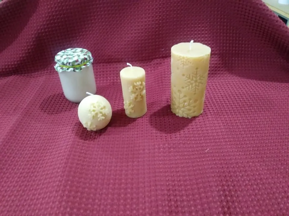 Snowflake Candles