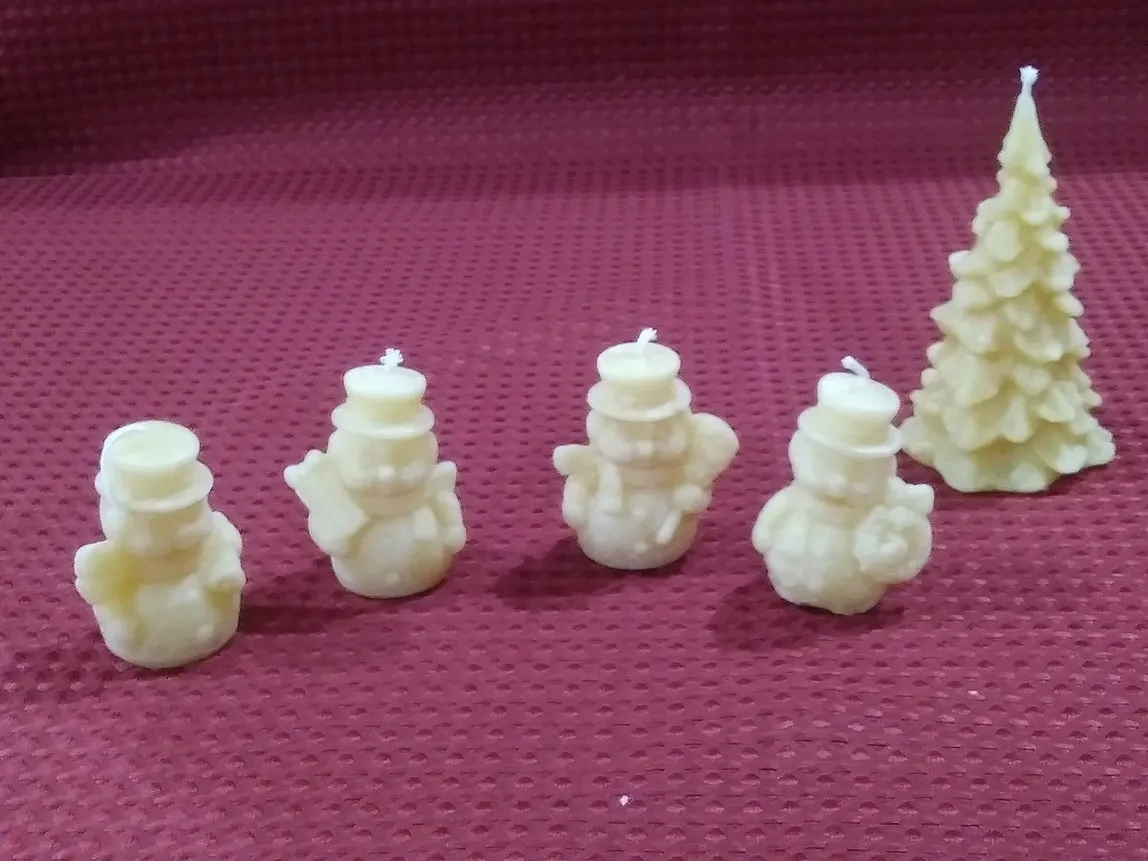 Snowmen Candles
