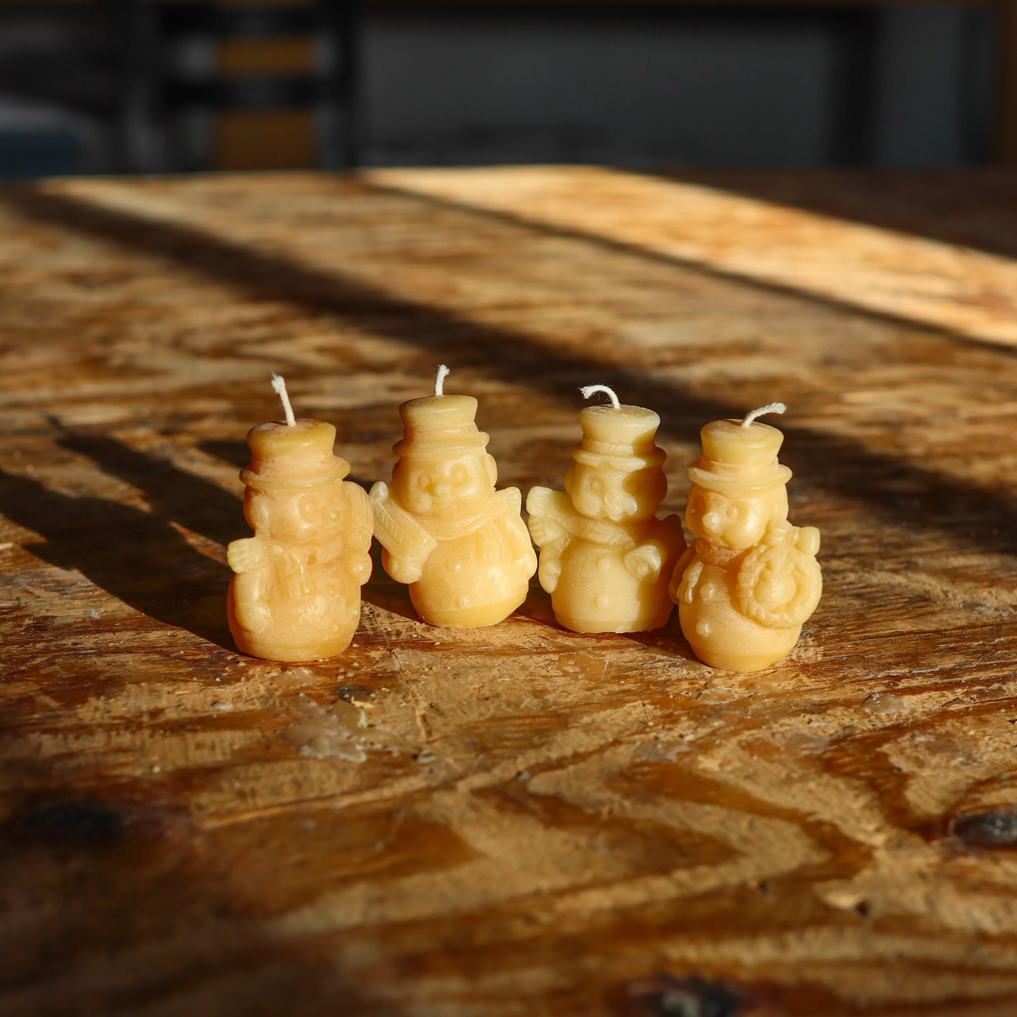 Snowmen Candles